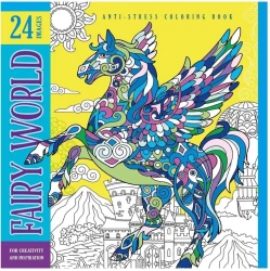 Kolorowanka antystresowa 200x200 12 Fairy World - Fresh