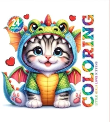 Kolorowanka 140x140 Kot przebrany za smoka 24obraz - Fresh