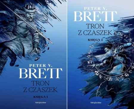 CYKLE DEMONICZNY Tron z czaszek PAKIET Księga 1-2 Peter V. Breet - Peter Brett V.