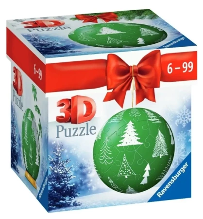 Puzzle 3D 54 Świąteczne dekoracje motyw 3 - Ravensburger