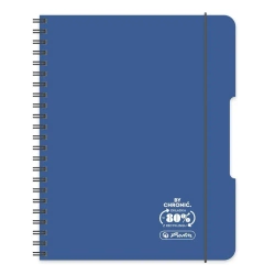 Brulion na spirali A5/80K kratka Ocean - HERLITZ - 2 sztuki - niebieski