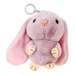 Brelok pluszowy fioletowy królik - MCD