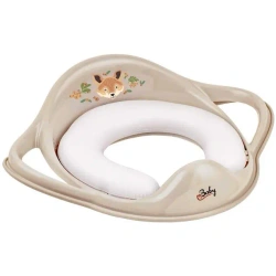 Nakładka na sedes miękka Lisek beżowa - Maltex