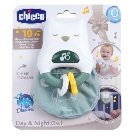 Grzechotka sowa świecąca - Chicco