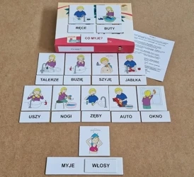 Zestaw dydaktyczny. Co myje? - praca zbiorowa