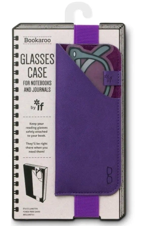 Bookaroo Glasses case Uchwyt na okulary fioletowy - IF