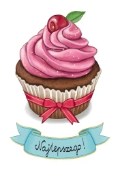 Karnet A5 babeczka - Henry