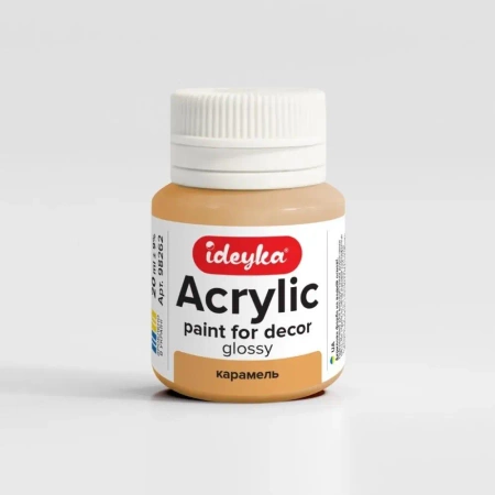 Farba akrylowa Karmel 20ml - Ideyka