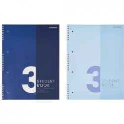 Kołozeszyt A4/100k kratka Studentbook 3przedm A 5