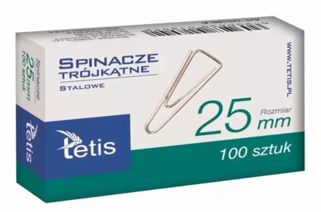 Spinacze biurowe 25mm GS180-A - Tetis