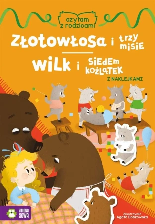 Czytam z rodzicami. Złotowłosa i trzy misie/ Wilk - praca zbiorowa