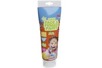 Farba dla malowania palcami pomarańczowa 100ml - Boti