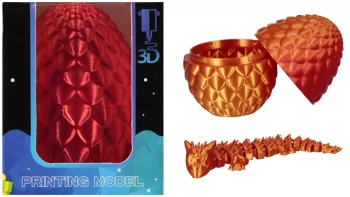 Zwierzęta Jaszczurka W Jajku 3d Mega Creative 570785