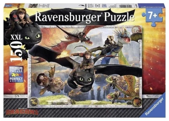 Puzzle XXL 150 Jak wytresować smoka - Ravensburger
