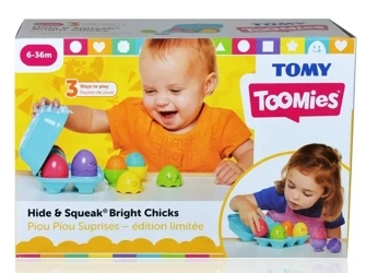 Jajeczka z dźwiękami niebieskie - TOMY Toomies