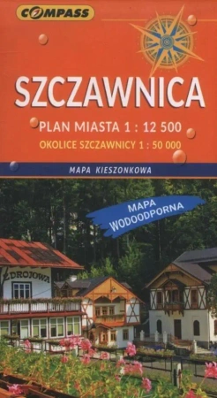 Mapa kieszonkowa - Szczawnica 1:12 500 - praca zbiorowa