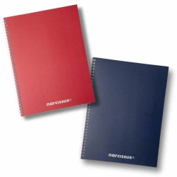 Kołonotatnik A5/80K kratka Swing Mono BG (3szt) - Narcissus