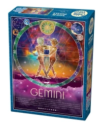 Puzzle 500 Znaki zodiaku Bliźnięta 112272 - Cobble Hill