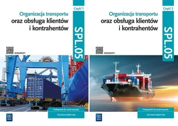 ORGANIZACJA TRANSPORTU ORAZ OBSŁUGA KLIENTÓW CZĘŚĆ 1 i 2 SPL.05 WSiP - praca zbiorowa