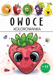 Kolorowanka. Owoce - praca zbiorowa