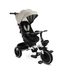 Rowerek 3-kołowy Dash grey - Toyz