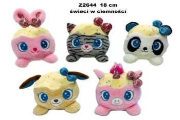 Zwierzęta świeci w ciemności 18cm MIX - Sun-Day