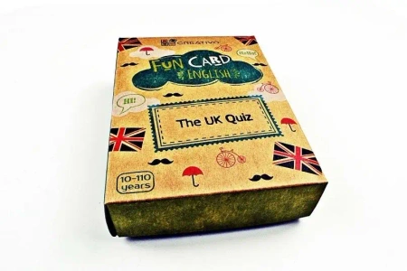 Fun Card English The UK Quiz CREATIVO - Paweł Dwornik