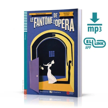 LF Le Fantome De L'Opera książka + audio online B1 - Gaston Leroux