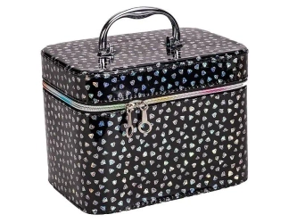 Kuferek L z lusterkiem na zamek 23x17x15cm - ADAR