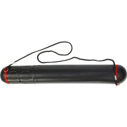 Tuba plastikowa czarna 40cm - Titanum