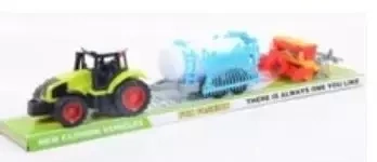 Traktor + dwie maszyny - Macyszyn Toys