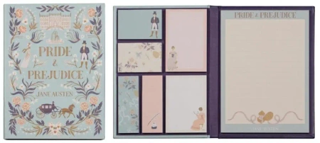 Pulteney Press Sticky Notes - Duma i Uprzedzenie - Half Moon Bay