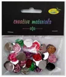 Różyczki akrylowe 15mm - Galeria Hobby