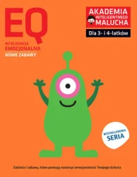 EQ-Inteligencja emocjonalna dla 3-4 latków nowe zabawy z poradami psychologa Książka z naklejkami Akademia Inteligentnego Malucha - opracowanie zbiorowe