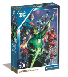 Puzzle 500 Compact Dc Comics Justice League - Clementoni