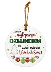 Zawieszka ceramiczna Boże Narodzenie - Kukartka