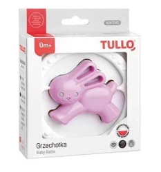 Grzechotka zając różowo-szary - Tullo