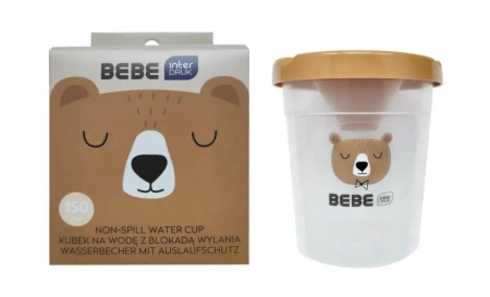 Kubek na wodę z blokadą wylania Bebe Friends - INTERDRUK
