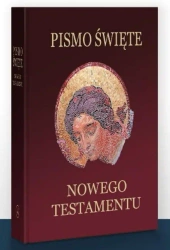 Pismo Święte Nowego Testamentu - bordo - Kazimierz Romaniuk