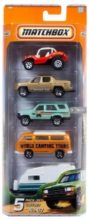 Matchbox Samochodziki 5-pak mix - Matchbox