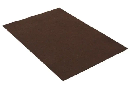 Filc dekoracyjny ciemnobrązowy 20x30cm 10szt - Penword