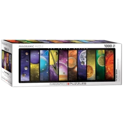 Puzzle 1000 panoramic The Solar System 6010-0308 - Eurographics