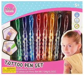 Zestaw PiĘknoŚci Pisaki Do TatuaŻu Mega Creative 566841