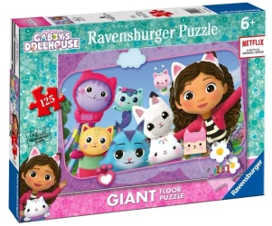 Puzzle 125 Koci domek Gabi Giant - Ravensburger
