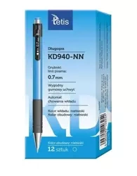 Długopis obudowa niebieska KD940-NN (12szt) - Tetis