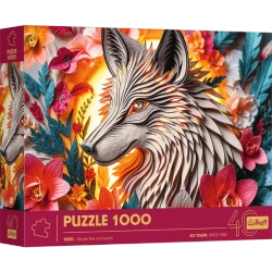 Puzzle 1000 Paper Art: Wilk TREFL