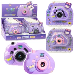 Gumka do mazania aparat fotograficzny fiolet MIX - Leantoys