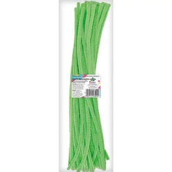 Druciki dekoracyjne 0,6x30cm fluo zielone 50szt - Titanum