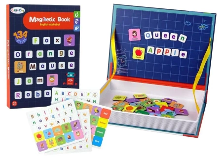 Magnetyczna układanka angielski alfabet - Leantoys