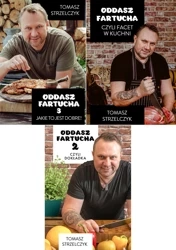 PAKIET ZESTAW TRZECH KSIĄŻEK ODDASZ FARTUCHA 1+2+3 Tomasz Strzelczyk - Tomasz Strzelczyk